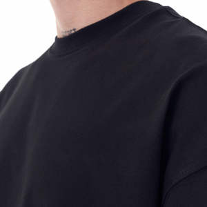 Camiseta personalizada de gran tamaño para hombre, camiseta de talla grande de algodón 100% con logotipo estampado, camisetas holgadas - Product Image 4