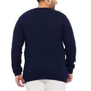 2024 vente en gros meilleure vente hiver à manches longues hommes chandails grande taille respirant séchage rapide chandails Top qualité hommes chandails - Product Image 3