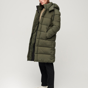 Chaquetas Acolchadas de Piel Sintética con Estampado Personalizado - Cuello Alto, Logotipo Frontal, Ligeras, Aisladas, Diseños a Todo Color, Moda de Invierno - Product Image 2