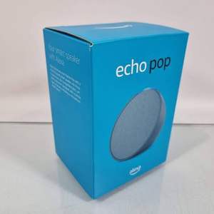 Modèle le plus récent ECHO POP Haut-parleur intelligent compact à son complet compatible Alexa de qualité industrielle - Product Image 4