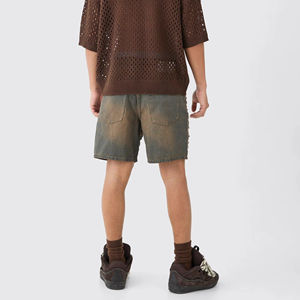 Nouveauté Street Wear Short en jean écologique à quantité minimale de commande bas 100% coton, saison d'été, haute qualité, vendeur décontracté en stock - Product Image 2