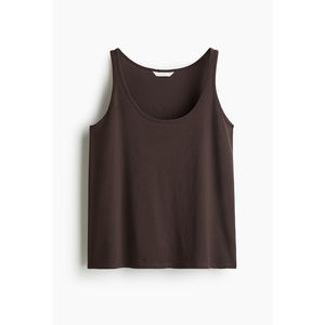 Débardeur de sport en coton pour femme, personnalisable avec logo, uni, sans manches, pour le fitness, streetwear, personnalisé - Product Image 1