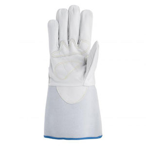 Nuevos guantes de soldadura de cuero de piel de cabra negra de calidad superior personalizados 2025/Nuevo último diseño 2025 guantes de soldadura - Product Image 4