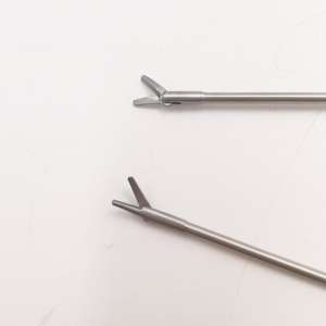 Pinzas de Endoscopia Manuales de Acero Inoxidable, Herramienta de Recuperación Quirúrgica Larga para Hospitales, Clínicas, Conjunto de Instrumentos para Operaciones Clínicas - Product Image 2