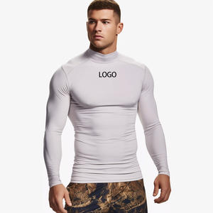 Camiseta de Compresión Negra y Blanca de Alta Calidad para Hombre, Rashguard MMA 2026, Manga Corta, Venta al Por Mayor - Product Image 5