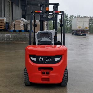Chariot élévateur électrique de 3 tonnes à batterie lithium à économie d'énergie pour l'utilisation en usine et en entrepôt - Product Image 2