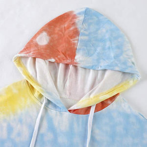 บริการ OEM พร้อมให้บริการ เสื้อฮู้ดดี้ผ้าฟลีซย้อมสีแบบวินเทจสั่งทำได้ เสื้อฮู้ดดี้ผู้หญิงสำหรับฤดูหนาว ราคาขายส่ง - Product Image 3