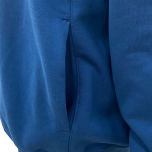 Sudadera con capucha lisa de algodón con logotipo personalizado para hombre, Sudadera con capucha de doble capa, ropa de calle, Jersey, sudaderas básicas deportivas informales - Product Image 4