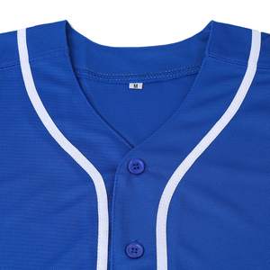 Maillot de baseball personnalisé 100% polyester de haute qualité dernier maillot de sublimation imprimé de vêtements de sport en gros pour hommes - Product Image 6