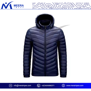 2025 Latest Arrival Hot Selling Bomber <b>Jacket</b> for <b>Men's</b> Customized Color Logo Winter Collection Stand Waterproof Eco-Friendly - Product Image 2