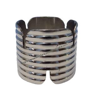 Meilleure vente en gros porte-rond de serviette en aluminium personnalisé pour fête mariage restaurant hôtel - Product Image 1