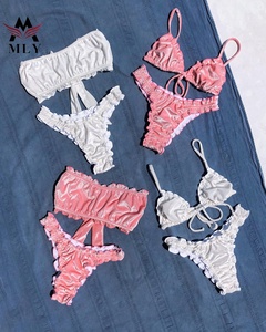 Custom Design Bling Bikini Badmode Plus Size Badpakken Badpakken Bikini Thong <span class=keywords><strong>Sexy</strong></span> Badpakken - Product Image 1