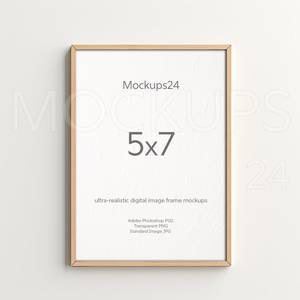 Diy Wooden Photo <b>Frame</b> Minimalist display Handmade PDF Guide Downloadable Step By Step Image Available - Product Image 4