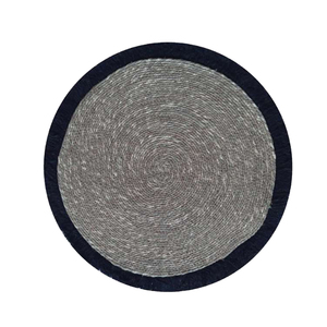 Manteles de mesa de algas marinas naturales de lujo 100%, Mantel Individual trenzado a mano para decoración de mesa de Hotel en casa - Product Image 4
