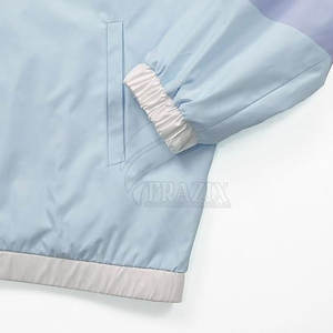 Ensemble de veste coupe-vent en nylon léger sur mesure avec logo personnalisé pour hommes, respirant, imperméable, vêtements d'extérieur pour l'hiver - Product Image 6