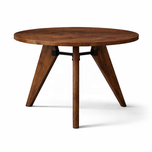 MIA Solid Mango Wood <b>Foldable</b> 6-Seater <b>Dining</b> <b>Table</b> | Japandi Minimalist Design | Natural Handmade Home Furniture Villa | 3-Year - Product Image 1