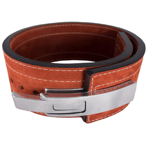 Ceinture de Musculation en Cuir OEM Personnalisée de Haute Qualité avec Boucle en Acier de 3,5 cm de Largeur pour la Musculation, l'Utilisation en Salle de Sport et le Soutien Dorsal - Product Image 4