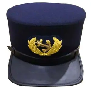 Cappello in Costume da marinaio bianco per adulti cappello da marinaio per festa di carnevale di Halloween berretto da ufficiale marino