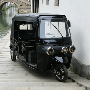 รถลากไฟฟ้าแบบปิดครึ่งด้านเหมาะสำหรับใช้ในเมือง - Product Image 4