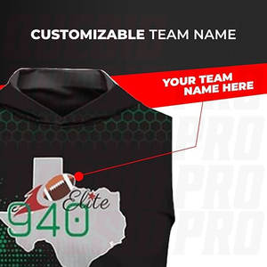 Nouveau design, maillot à capuche 7v7, vêtements de football américain, vêtements de sport personnalisés pour hommes, sublimation, maillot de football 7on7, nom, numéro, logo - Product Image 3