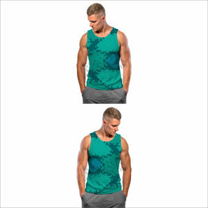 เสื้อกล้ามผู้ชายแบบใหม่ น้ำหนักเบา แห้งเร็ว ไซส์ผู้ใหญ่ สำหรับกิจกรรมกลางแจ้งและออกกำลังกาย - Product Image 5