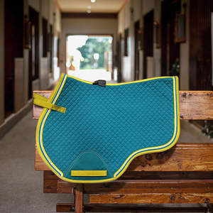 Manta de Silla de Montar Acolchada con Cordón, Último Modelo, Más Vendida |   Equipo Ecuestre de Salto Más Vendido al por Mayor - Product Image 1