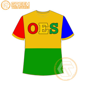 T-shirt Ordre de l'étoile de l'Est en gros Vêtements en jersey de coton T-shirt OES respirant de haute qualité Vêtements grecs pour femmes - Product Image 4
