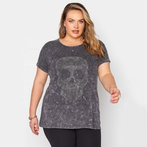 Venta al por mayor personalizado unisex lavado vintage camisetas hombres lavado ácido camiseta mujeres envejecido camisetas Vintage lavado camiseta - Product Image 3