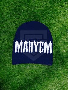 Bonnet en tricot personnalisé de haute qualité en acrylique jacquard avec logo, lettres imprimées sur tout le pourtour pour les scènes de plage et d'affaires - Product Image 3