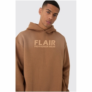 Sudadera con capucha de algodón 100% de alta calidad para hombre de gran tamaño Vintage sólido efecto lavado 3D Casual invierno gota hombro con capucha - Product Image 2