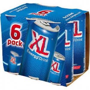 Boisson énergisante XL sans sucre disponible en packs de 6, 12 ou 24 canettes - Product Image 1