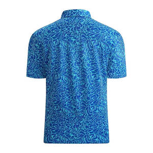 เสื้อโปโลผู้ชายแบบลำลองเสื้อโปโลสีทึบระบายอากาศได้ดีดีไซน์ใหม่โลโก้ตามสั่ง - Product Image 2