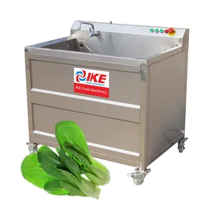 Endüstriyel taze sebze meyve çamaşır makinesi marul lahana çamaşır makinesi ve kurutma makinesi IKE sağlanan