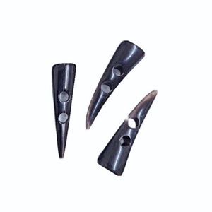 Bouton à bascule en corne de buffle, accessoire de fermeture naturel artisanal pour manteaux, vestes, pulls, vêtements ethniques, vêtements traditionnels - Product Image 3