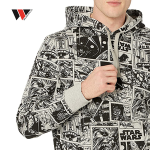 Sudadera con Capucha Extra Grande para Hombre, Personalizada con Estampado, Diseño de Sublimación 3D, Nueva Sudadera con Capucha Lisa para Ropa Urbana OEM - Product Image 4