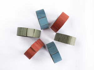 Rond de serviette dernier design avec finition naturelle et en forme de meilleure qualité pour la maison, l'hôtel, le restaurant et la décoration de fête - Product Image 2