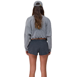 Mega Merchant Women's Casual Hot Pants Shorts 100% Cotton Regular Fit <b>Drawstring</b> Closure - Product Image 3