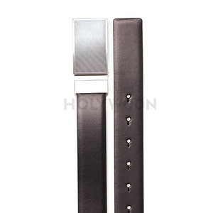 Cinturones de Cuero Vacuno Casuales Ejecutivos para Hombre, Diseño de Hebilla Elegante, Impermeables y Ligeros para Reuniones de Negocios y Uso en la Oficina - Product Image 2