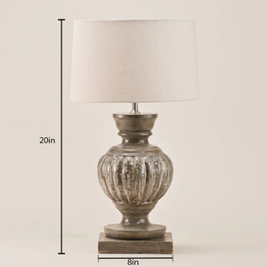 Lámpara de Mesa de Madera Pulida de Marca Privada, Decorativa para Interiores, Oficina, Sala de Estar, Iluminación para el Hogar, Acabado Liso - Product Image 2