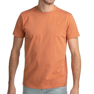 Men Casual Knitted <b>Polyester</b> <b>T</b>-<b>Shirt</b> Front Logo Short Sleeve Regular Fit Soft Breathable for Everyday Wear - Product Image 1