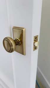 Poignée de porte en laiton, élégante, classique, vintage, sophistiquée, ornée, faite à la main, durable, décorative, finition élégante - Product Image 4