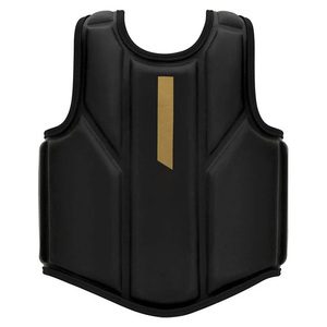 Protector de pecho de boxeo de cuero personalizado de alta calidad Protector de vientre de Boxeo/protector de pecho de kick boxing - Product Image 5