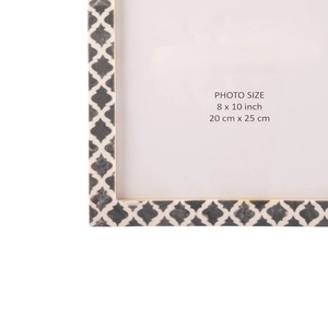 Handcrafted Bone Inlay Picture <b>Frame</b> - Traditional Mother of Pearl & Camel Bone - Product Image 3