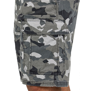 Fabricant de vêtements Logo personnalisé Shorts pour hommes Grandes poches Casual Baggy Bermuda Camouflage Y2K Straight Men Denim Cargo Shorts - Product Image 3
