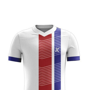 Uniforme de football en polyester respirant avec logo personnalisé, haute qualité, pour hommes adultes, service OEM professionnel pour la vente en ligne - Product Image 4