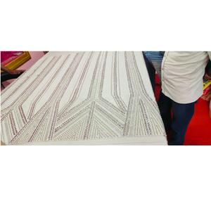 ผ้าฝ้ายระดับไฮเอนด์ประดับด้วยลูกปัดและงานมุกสำหรับคอลเลกชันรันเวย์และเสื้อผ้าแฟชั่น - Product Image 2