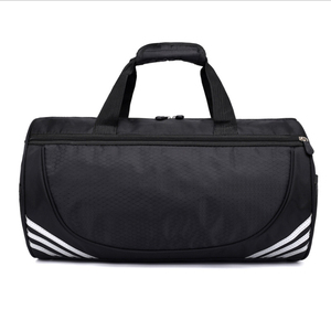 El mejor precio, almacenamiento de separación en seco y húmedo, bolsa de lona deportiva para gimnasio, compartimento para zapatos, bolsas de viaje grandes con logotipo - Product Image 2