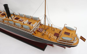 Gia Nhien Fabricant Conception personnalisée SS Reina Victoria-Eugenia Bateau de croisière MODÈLE EN BOIS artisanat en bois MODÈLE DE BATEAU - Product Image 4