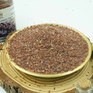 Poudre de sel de bambou rôti de qualité supérieure certifiée ISO FSSAI 9x Purple Detox Herbal Extract Bulk Supply India Wild Cultivation Can - Product Image 1