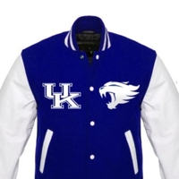 Veste universitaire tricotée respirante pour homme Kentucky Wildcats – Tissu peigné style urbain, confort ultime, esprit scolaire